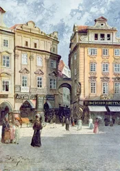 Ansicht von Staromestsky Rynk, aus 